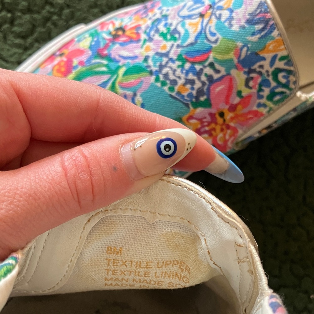Lilly Pulitzer Slip-On Floral Canvas Shoes - Picture 5 of 5